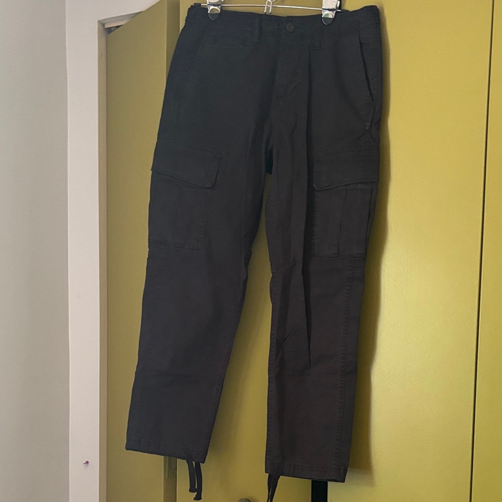 American Eagle Outfitters Dark Gray Cargo Pants 30x30